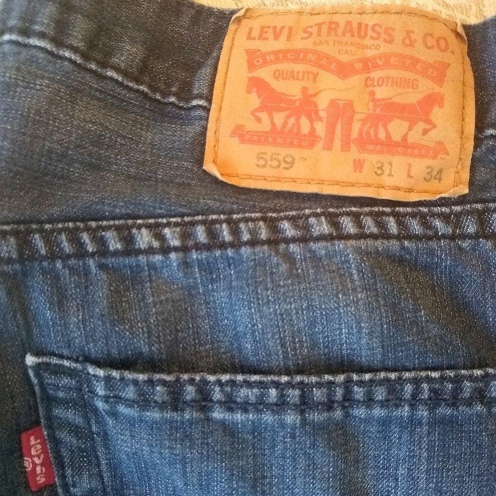 Levi's 559 jeans 31x34